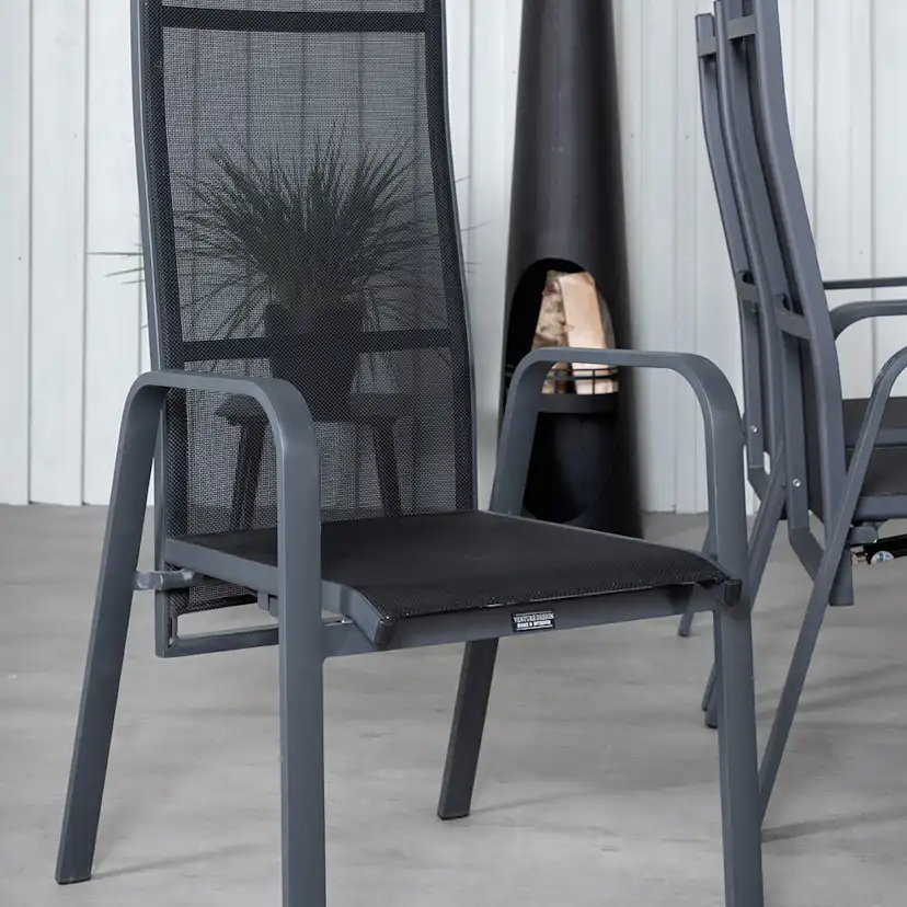 Matgrupp Venture Home King med 6 Curz Matstolar