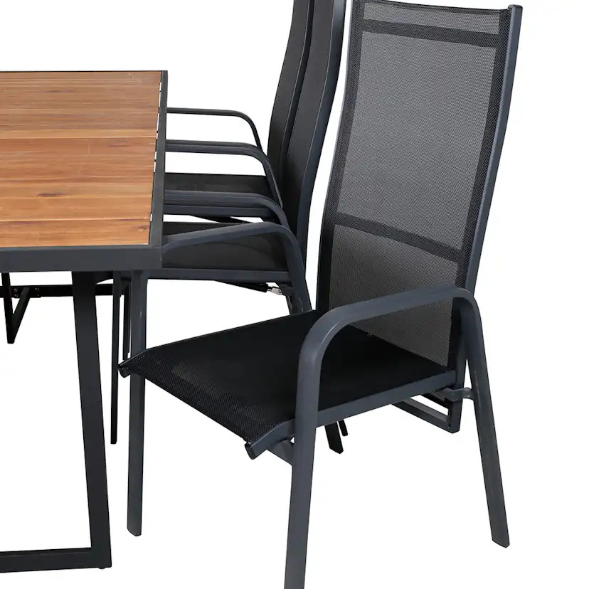 Matgrupp Venture Home King med 6 Curz Matstolar