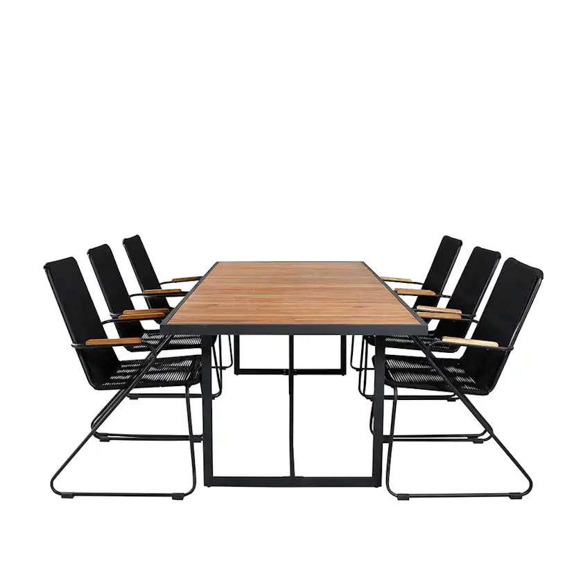 Matgrupp Venture Home King med 6 Billy Karmstolar