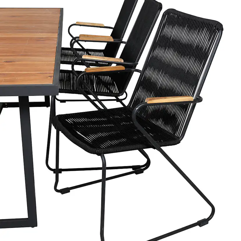 Matgrupp Venture Home King med 6 Billy Karmstolar