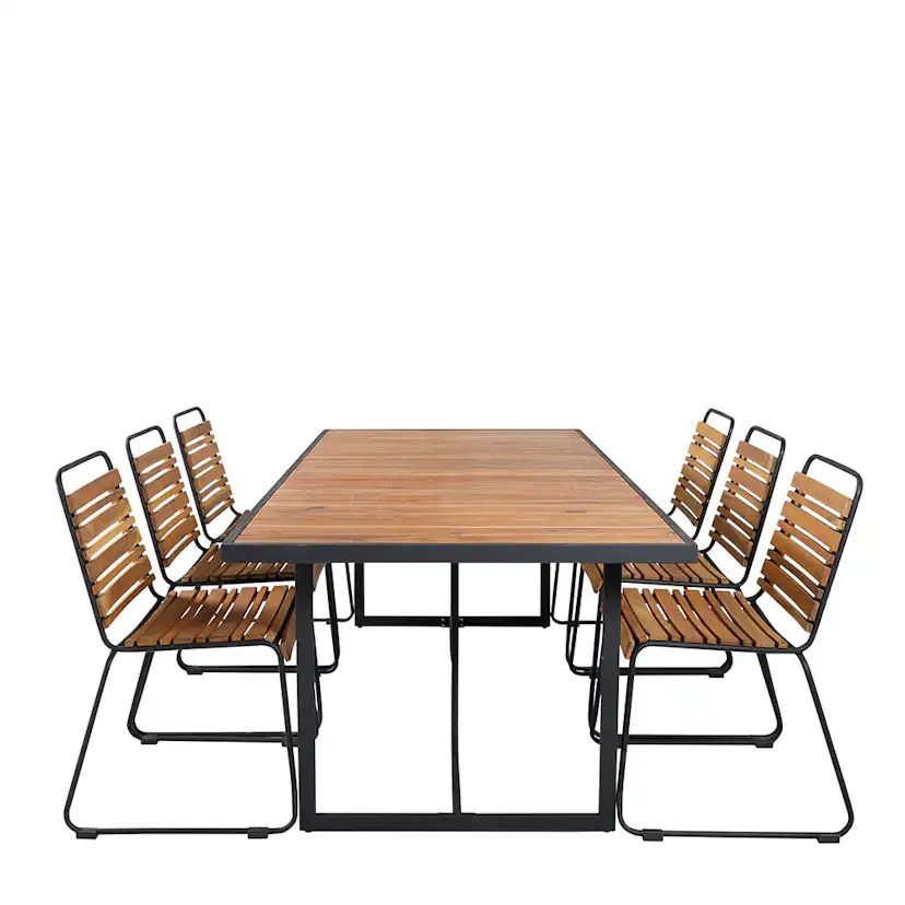 Matgrupp Venture Home King med 6 Billy Matstolar