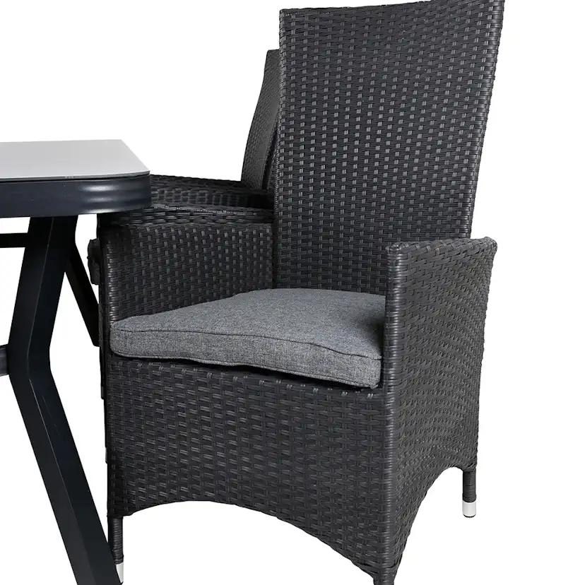 Matgrupp Utomhus Venture Home Vyn med 6 Pam Trädgårdsstolar