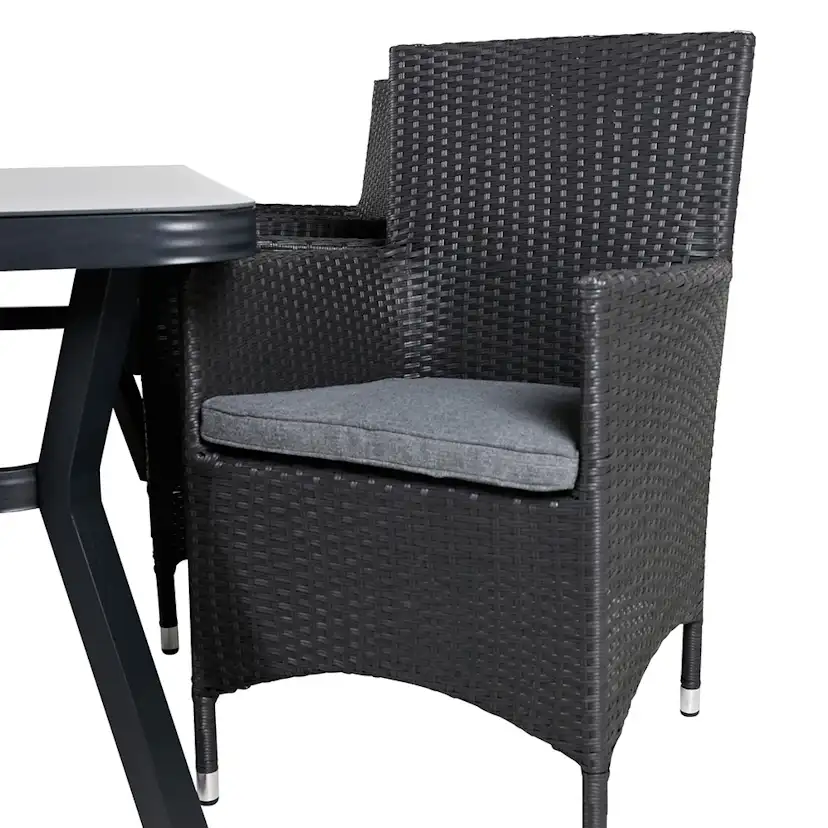 Matgrupp Utomhus Venture Home Vyn med 6 Mani Trädgårdsstolar