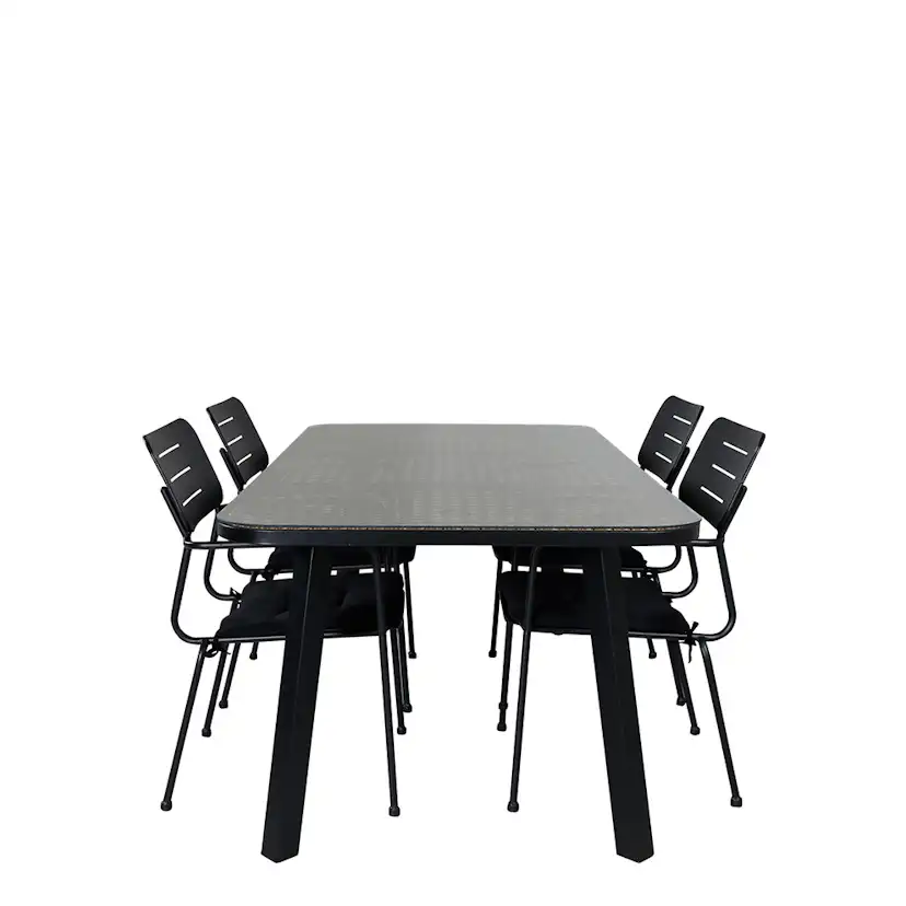 Matgrupp Venture Home Olle med 4 Nime Matstolar