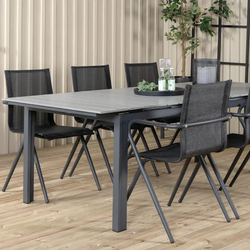 Matgrupp Venture Home Lova 224 med 6 Aspen Matstolar