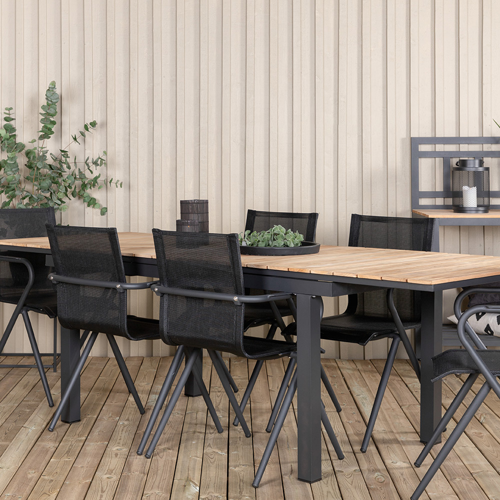 Matgrupp Venture Home Mendi med 6 Act Stolar