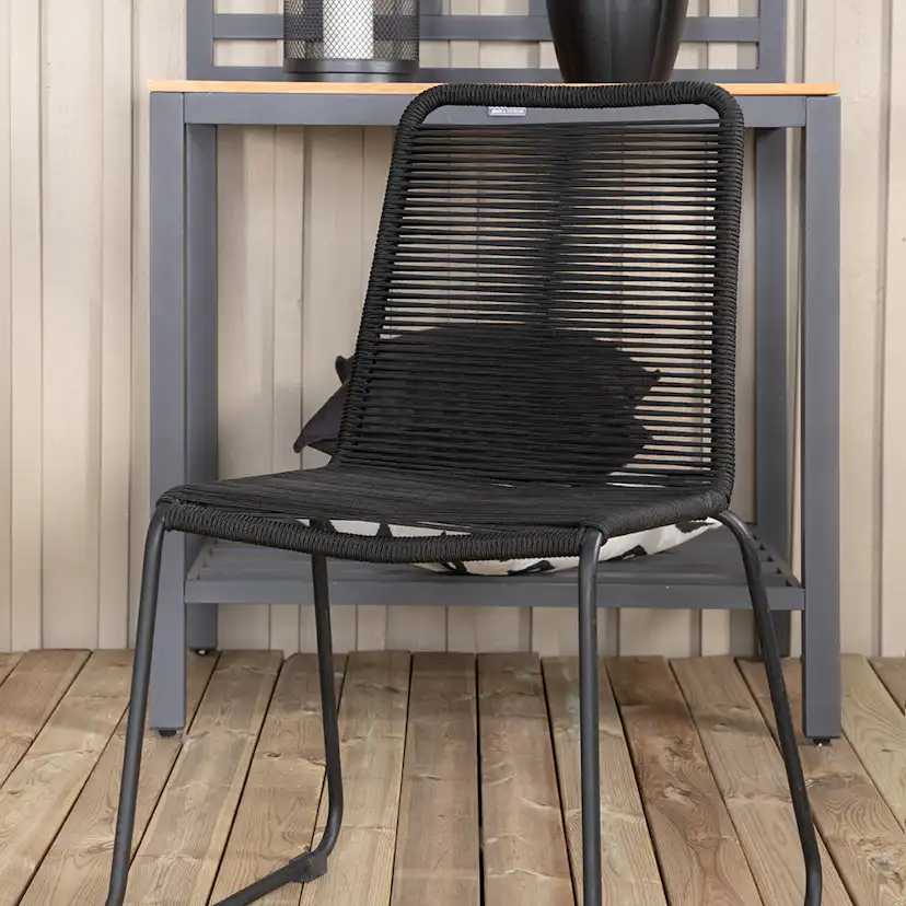 Matgrupp Utomhus Venture Home Mendi med 4 Levi Trädgårdsstolar