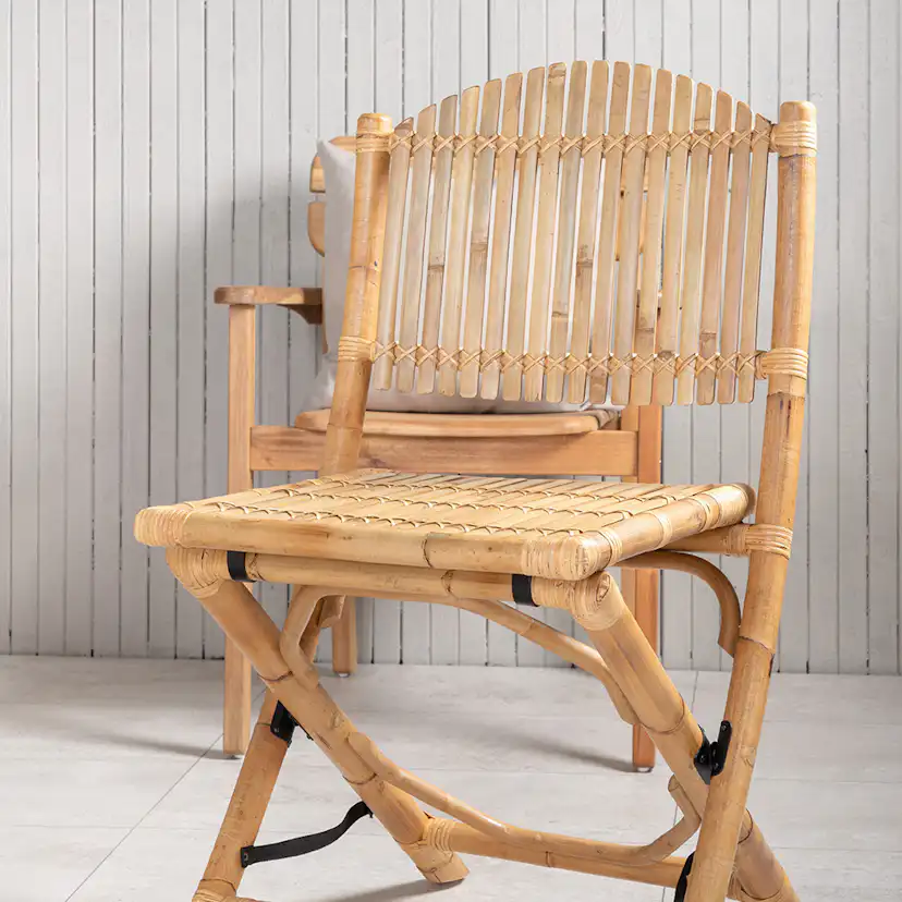 Matgrupp Utomhus Venture Home Pave med 6 Cane Trädgårdsstolar