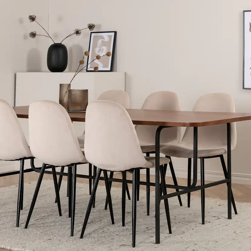 Matgrupp Venture Home Chicago matbord och Pobbie matstol