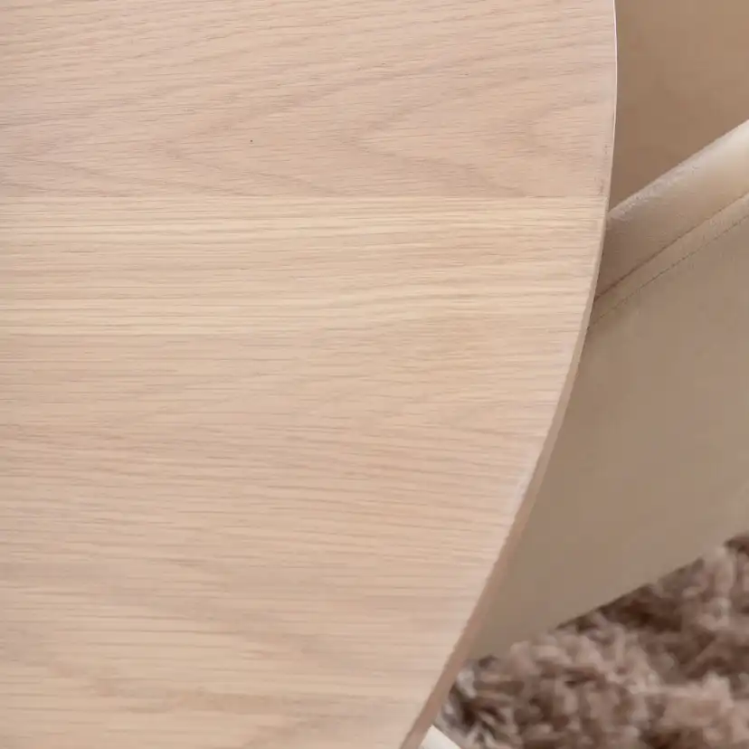 Matgrupp Venture Home Bianca Rund med 4 Bergen Stolar Sammet