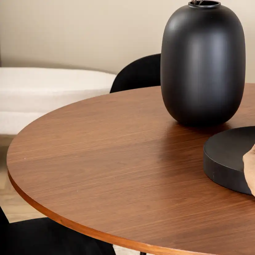 Matgrupp Venture Home med Bianca Matbord och 4 Wrigley Matstolar