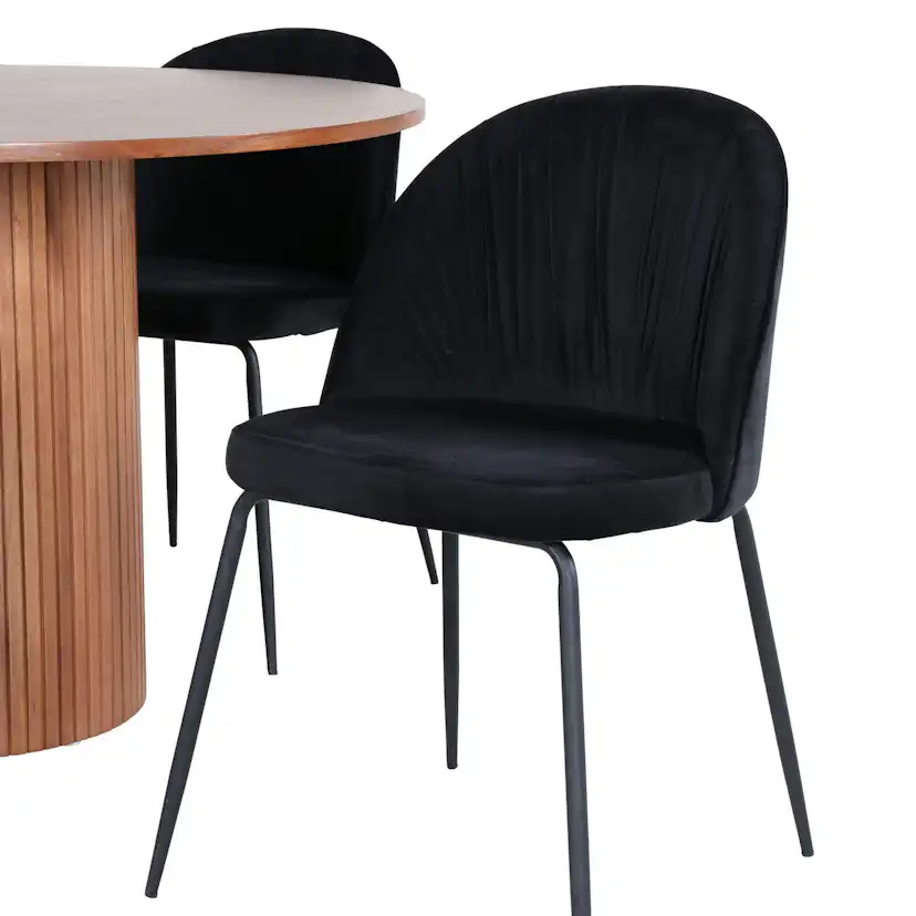 Matgrupp Venture Home med Bianca Matbord och 4 Wrigley Matstolar