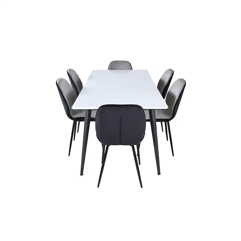 Matgrupp Venture Home Jolie med 6 Elisa Stolar