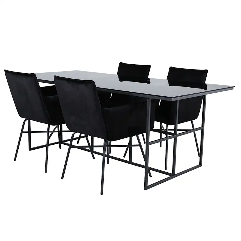 Matgrupp Venture Home Lund matbord och Annika matstol