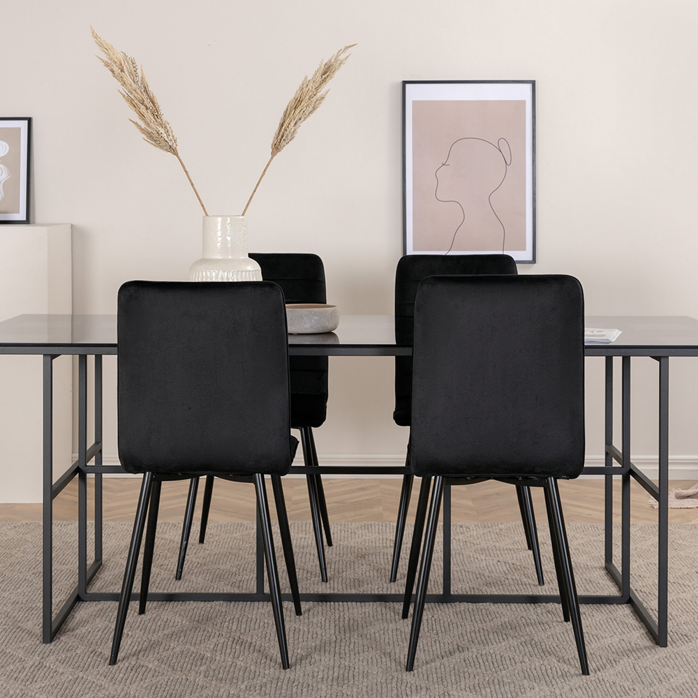 Matgrupp Venture Home Lund matbord och Walerina matstol