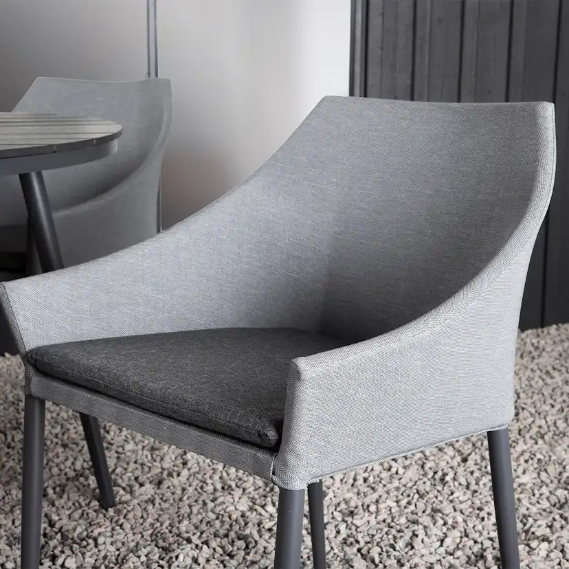 Matgrupp Utomhus Venture Home Break Ø120 med 4 Spoga Trädgårdsstolar