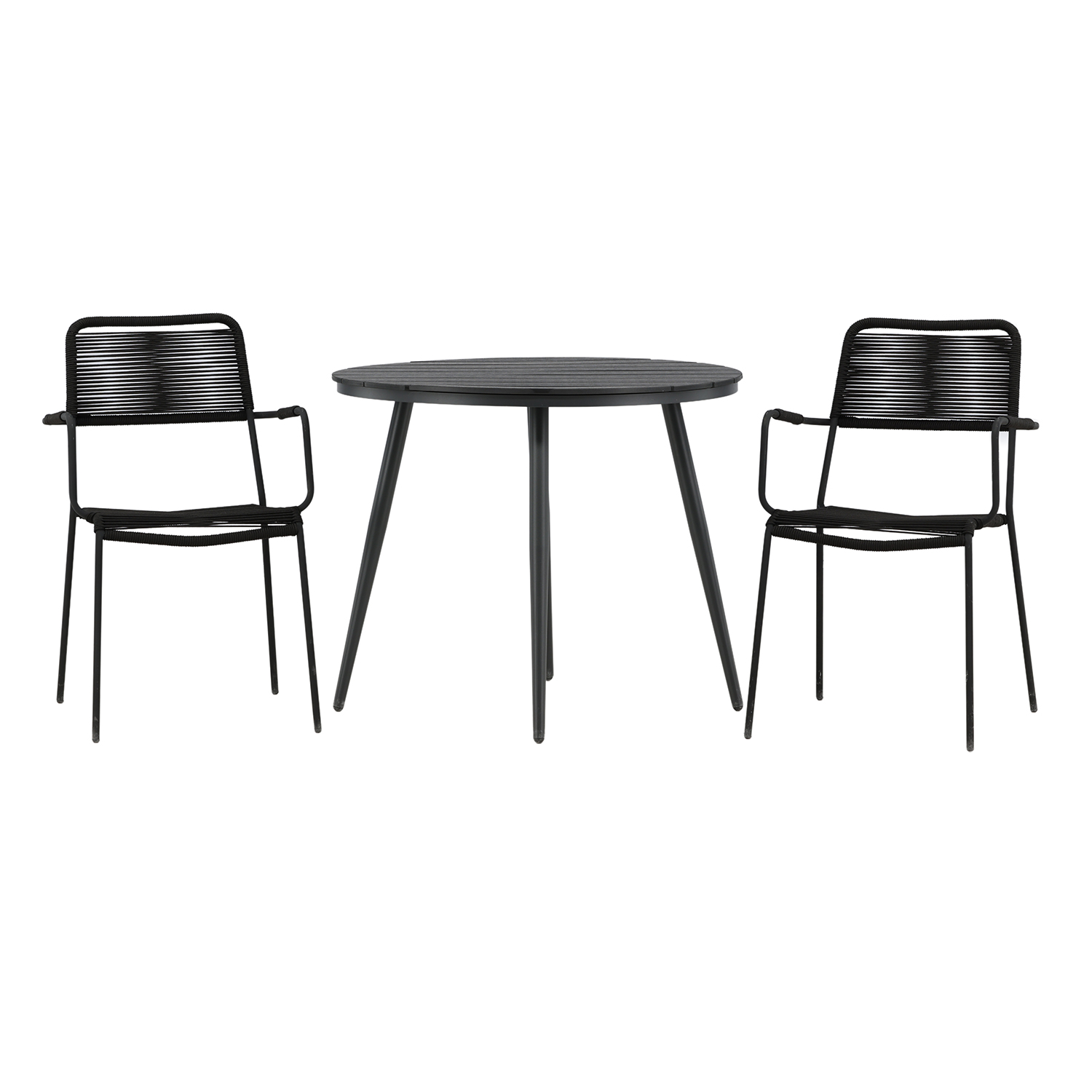 Matgrupp Venture Home Break Ø90 med 2 Lindos Karmstolar