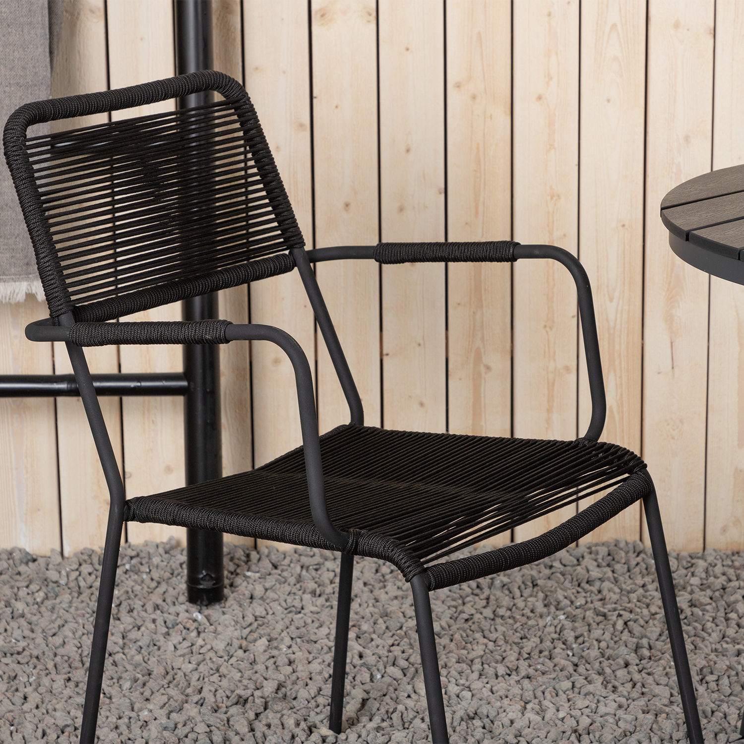 Matgrupp Venture Home Break Ø90 med 2 Lindos Karmstolar