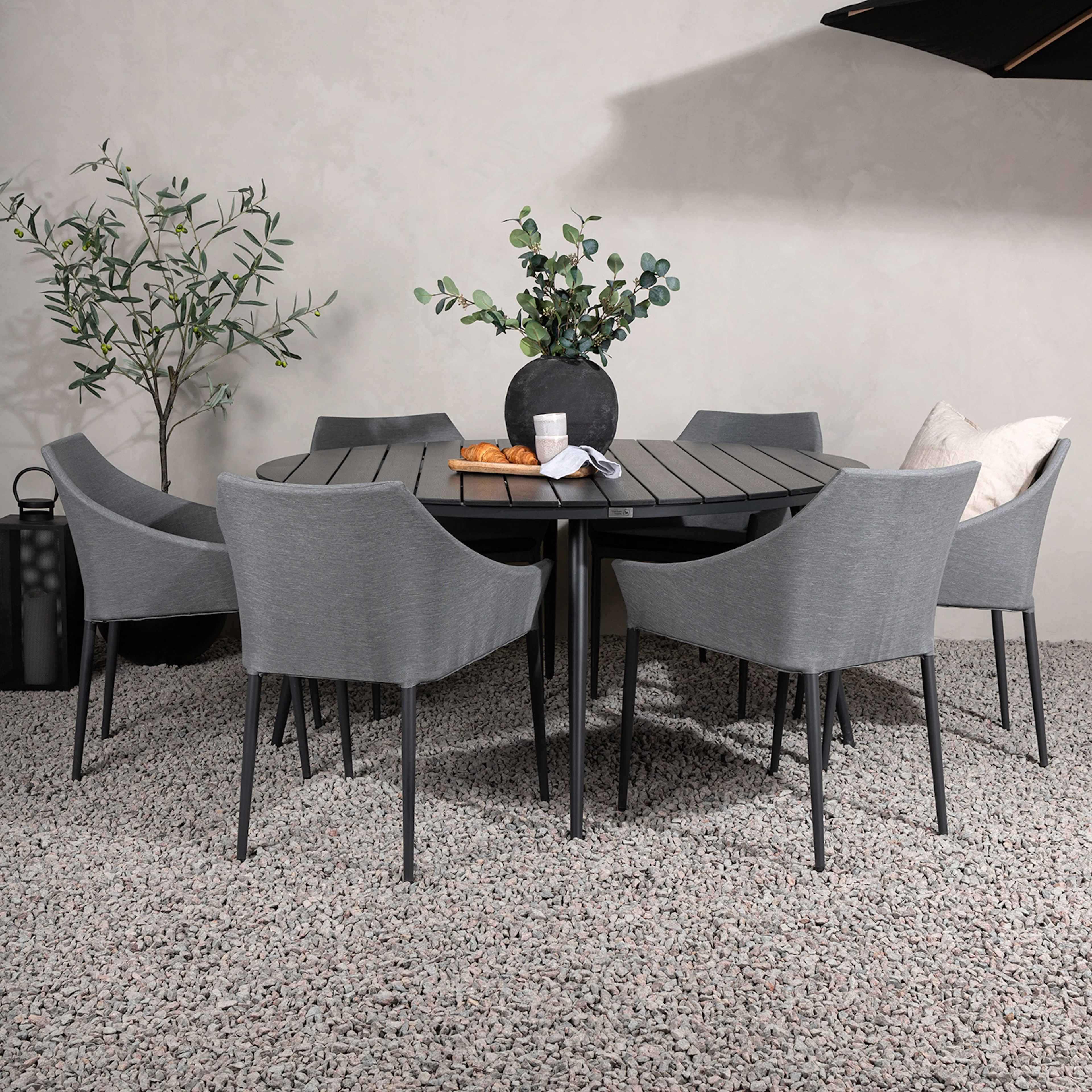 Matgrupp Venture Home Break Ø150 med 6 Spoga Matstolar