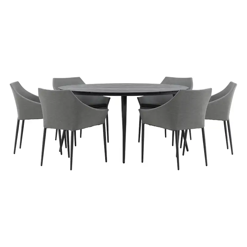 Matgrupp Venture Home Break Ø150 med 6 Spoga Matstolar