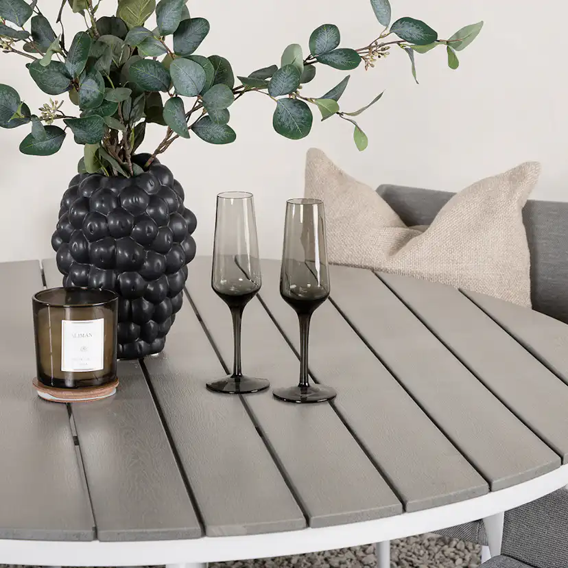 Matgrupp Venture Home Break Ø120 cm med 4 Spoga Stolar