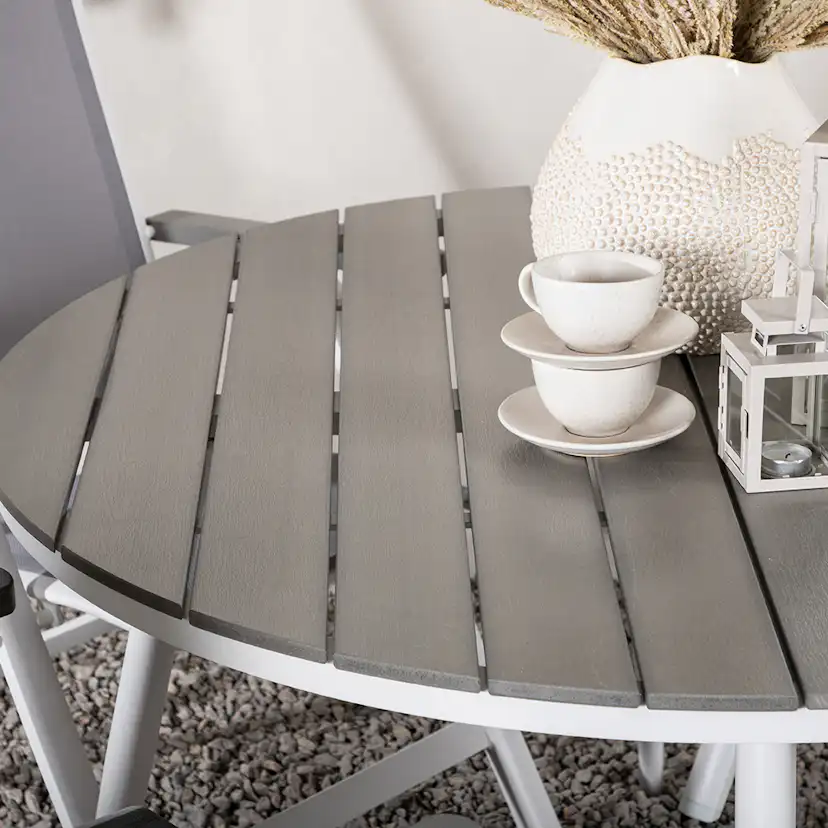 Matgrupp Venture Home Break Ø120 cm med 4 Albany Stolar