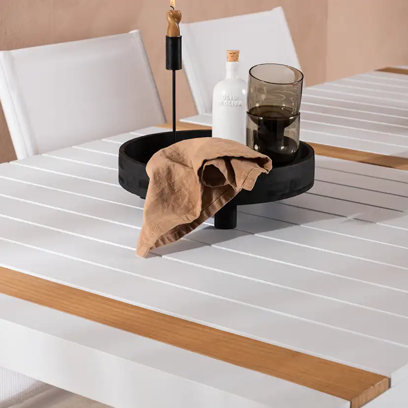 Matgrupp Venture Home Togo med 6 Santorini stolar