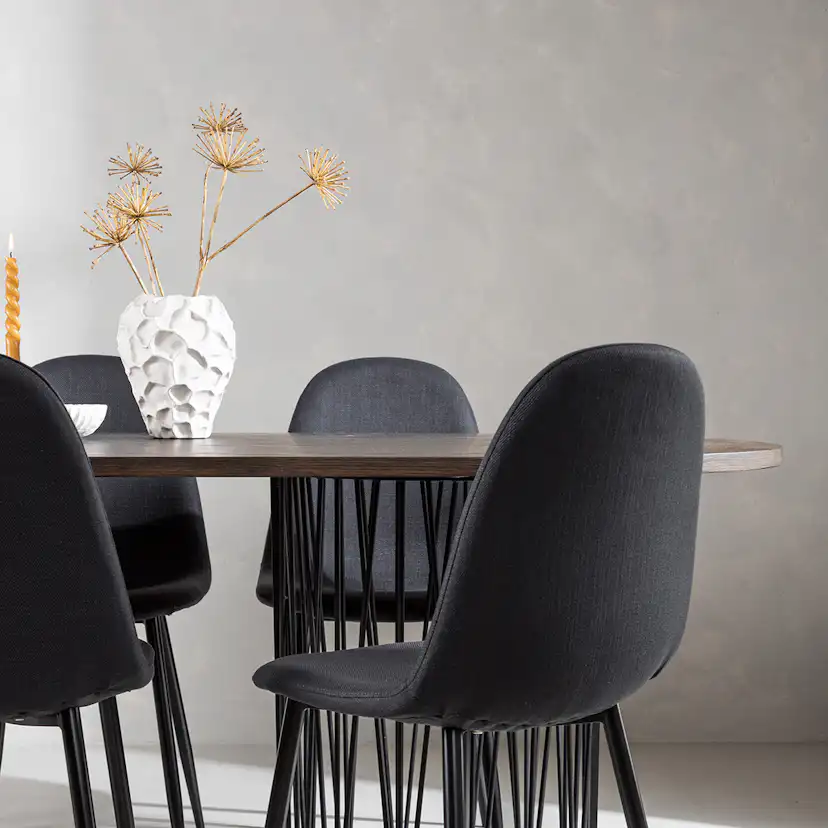 Matgrupp furniture/fashion Stone med 6 Polar Stolar