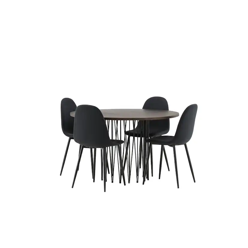 Matgrupp furniture/fashion Stone med 4 Polar Stolar