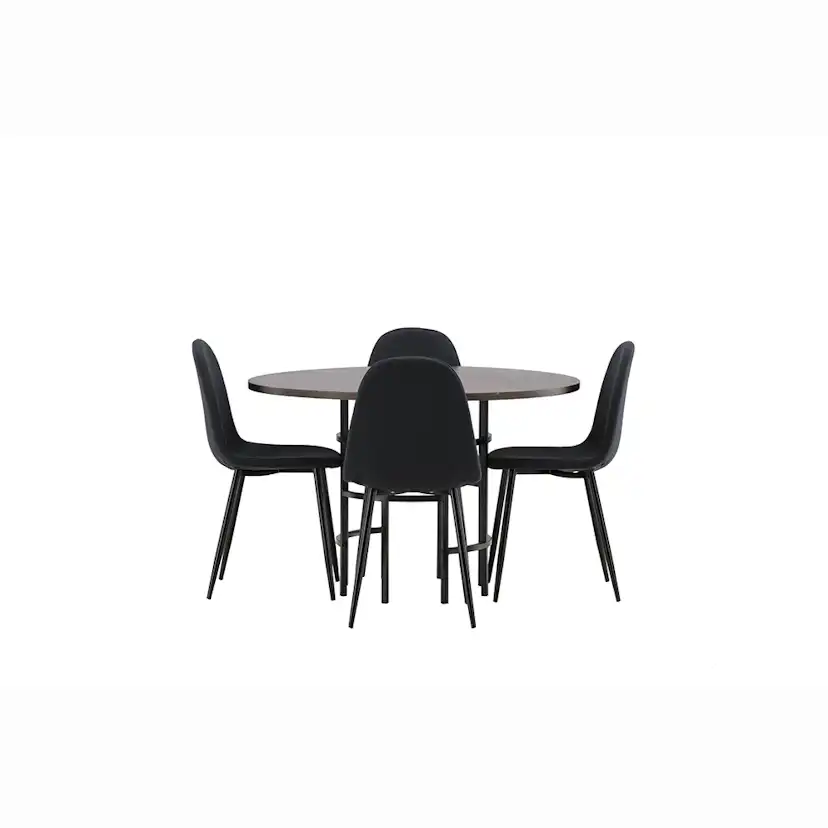 Matgrupp Venture Home Copenhagen med 4 Polar Stolar