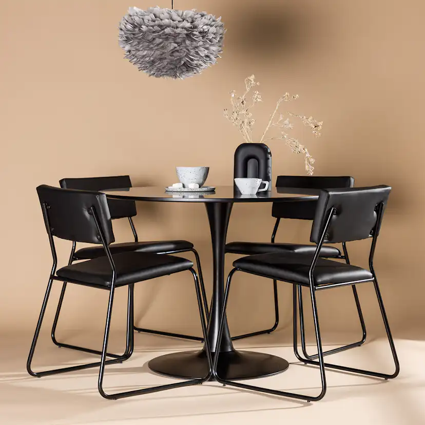 Matgrupp Venture Home Glade med 4 Kenth Stolar