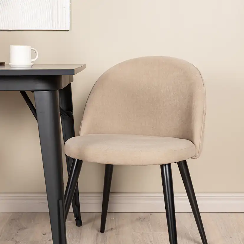 Matgrupp Venture Home Tempe med 2 Velvet Stitches Stolar