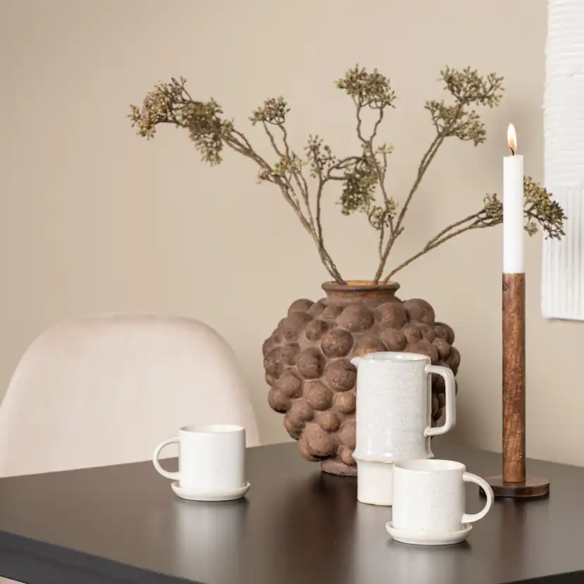 Matgrupp Venture Home Tempe med 2 Polar Stolar Sammet