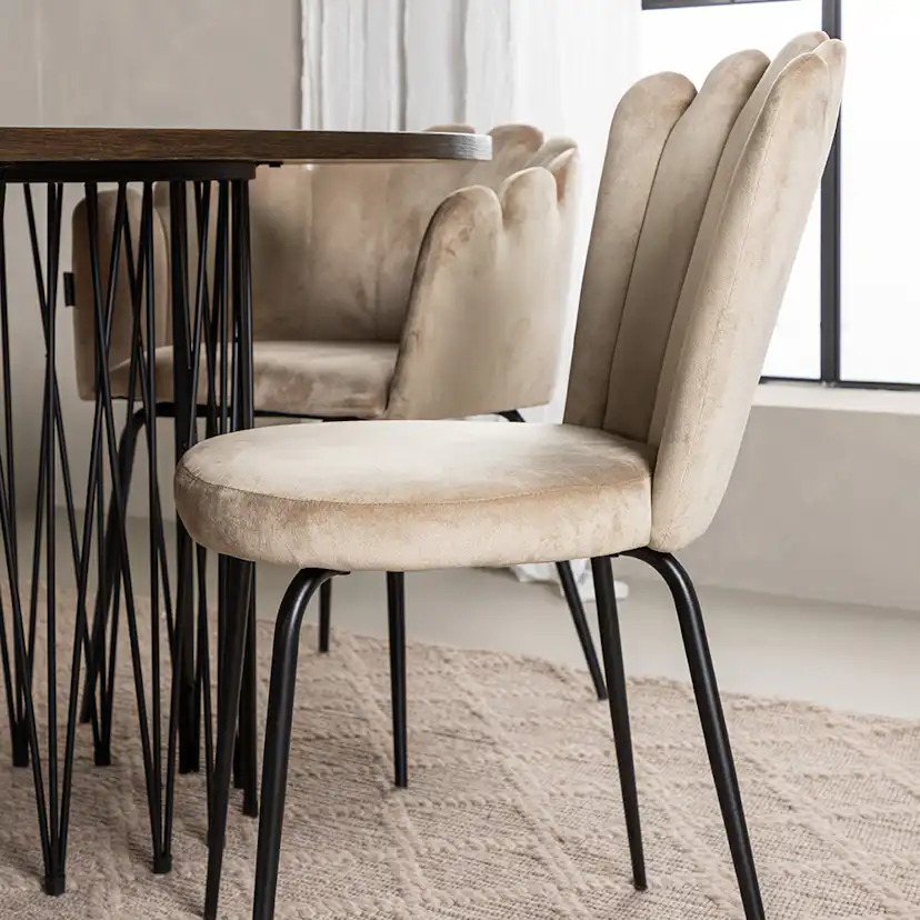 Matgrupp furniture/fashion Stone med 4 Limhamn Light Stolar och 2 Limhamn Stolar