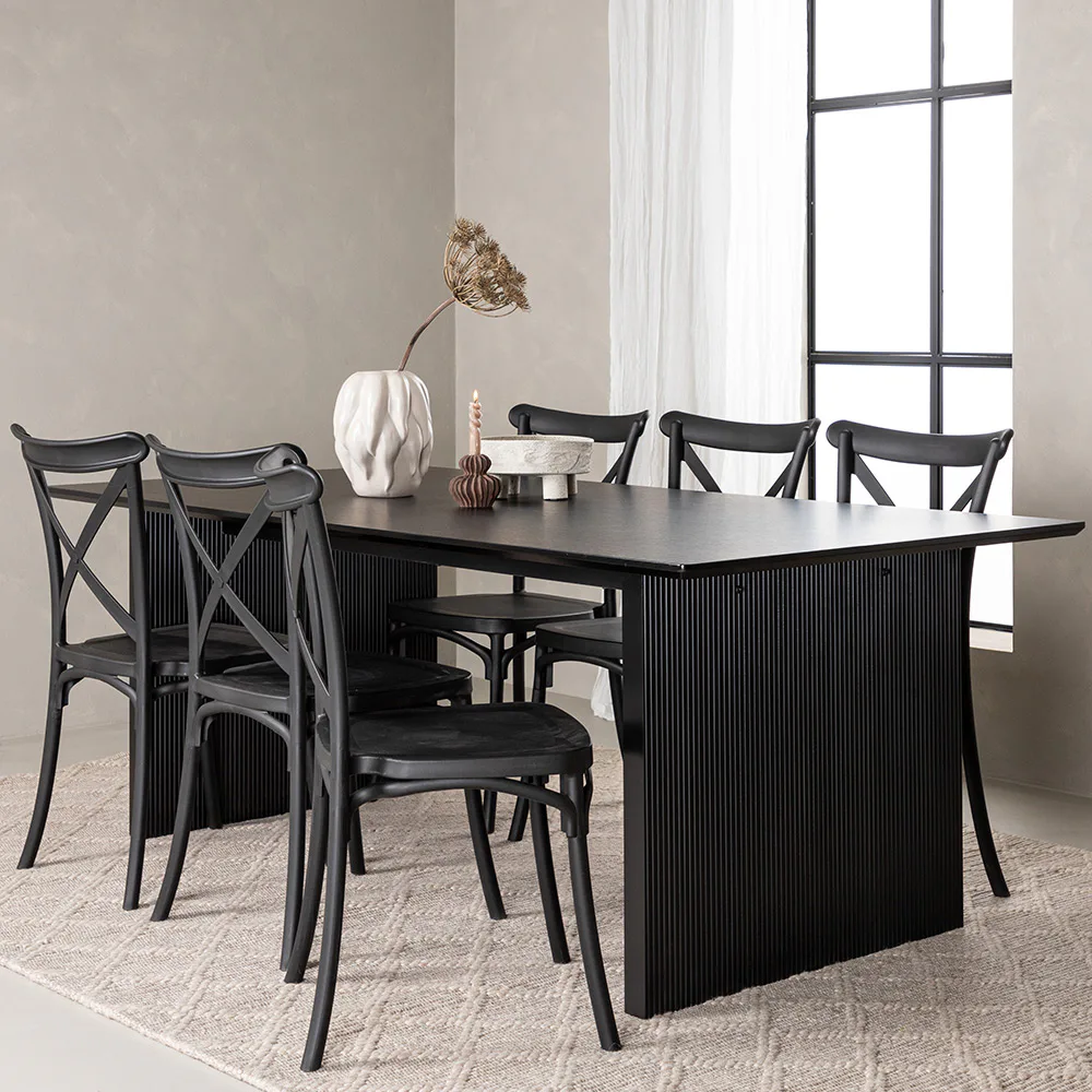 Matgrupp Venture Home Vail med 6 Crosett Stolar