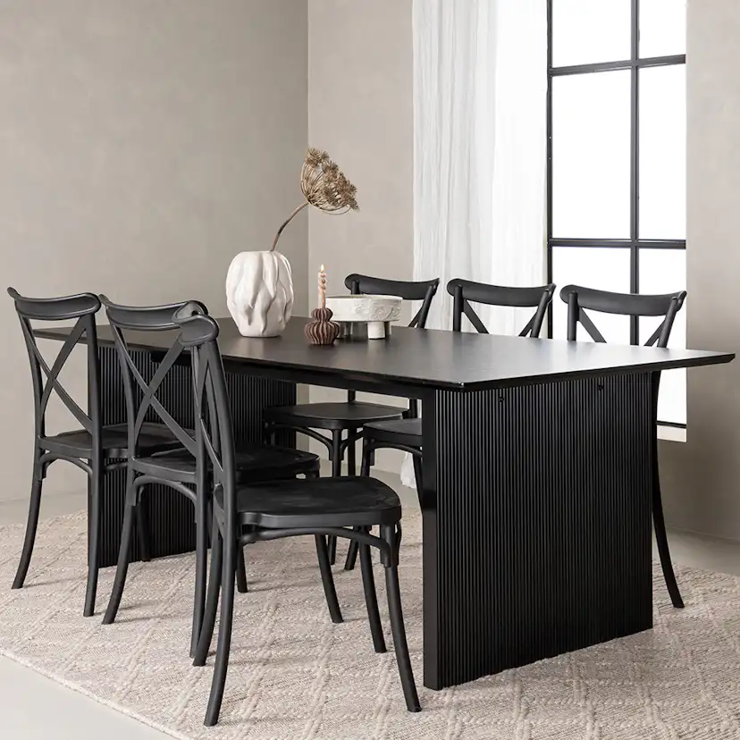 Matgrupp Venture Home Vail med 6 Crosett Stolar