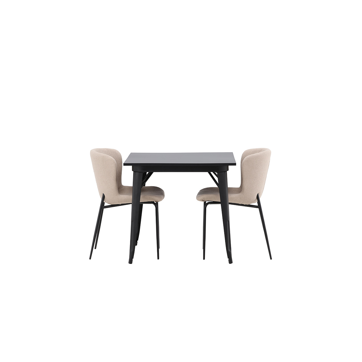 Matgrupp Venture Home Tempe med 2 Modesto Stolar