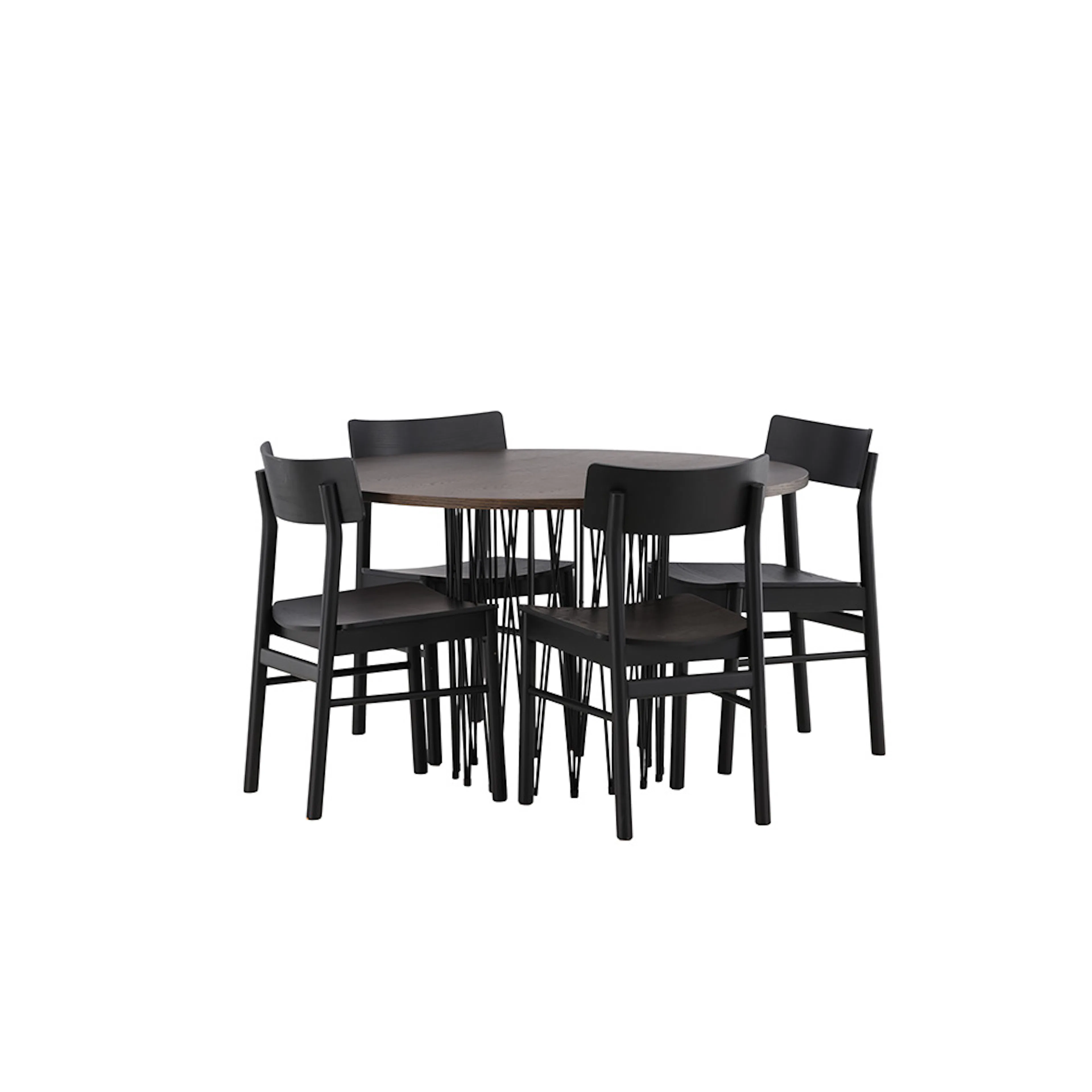 Matgrupp furniture/fashion Stone med 4 Montros Stolar