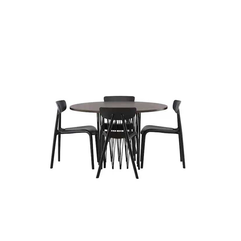 Matgrupp furniture/fashion Stone med 4 Ursholmen Stolar