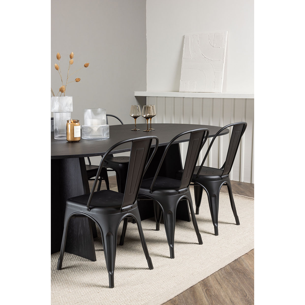 Matgrupp Venture Home Bootcut Oval med 6 st Tempe