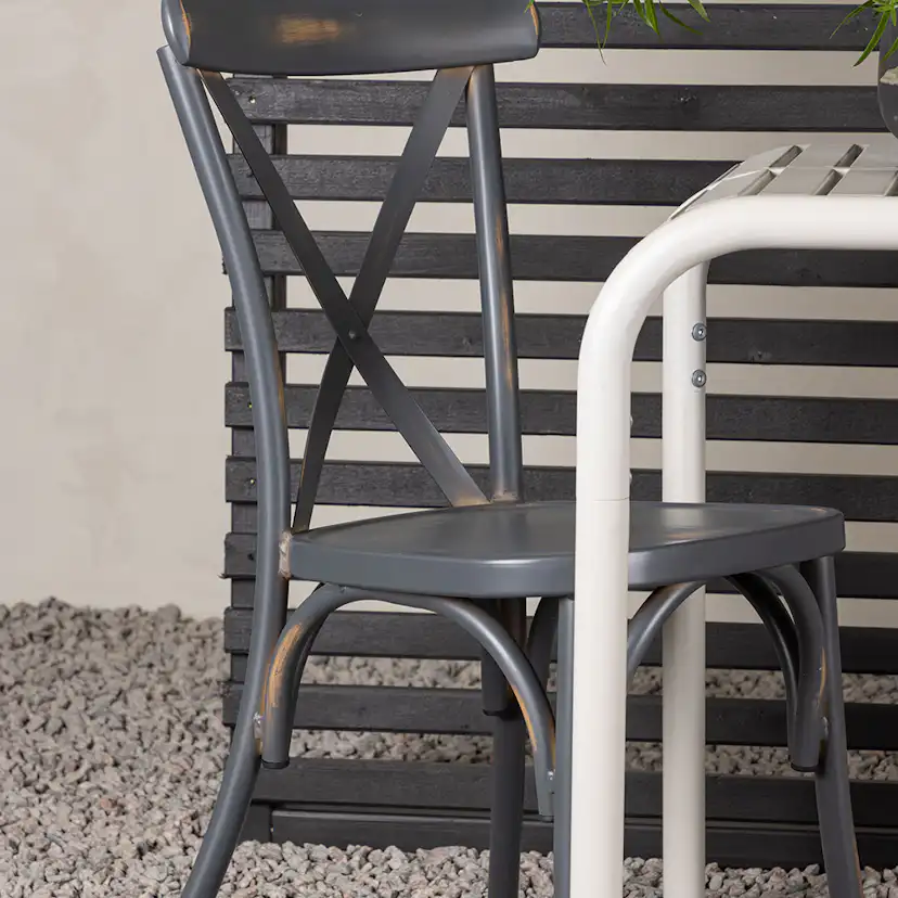 Cafégrupp Venture Home Borneo Bord med 2 Tablas Trädgårdsstolar Utomhus