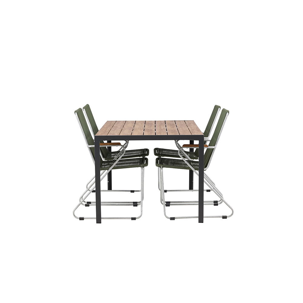 Matgrupp Venture Home Break Bord med 4 Bois Stolar