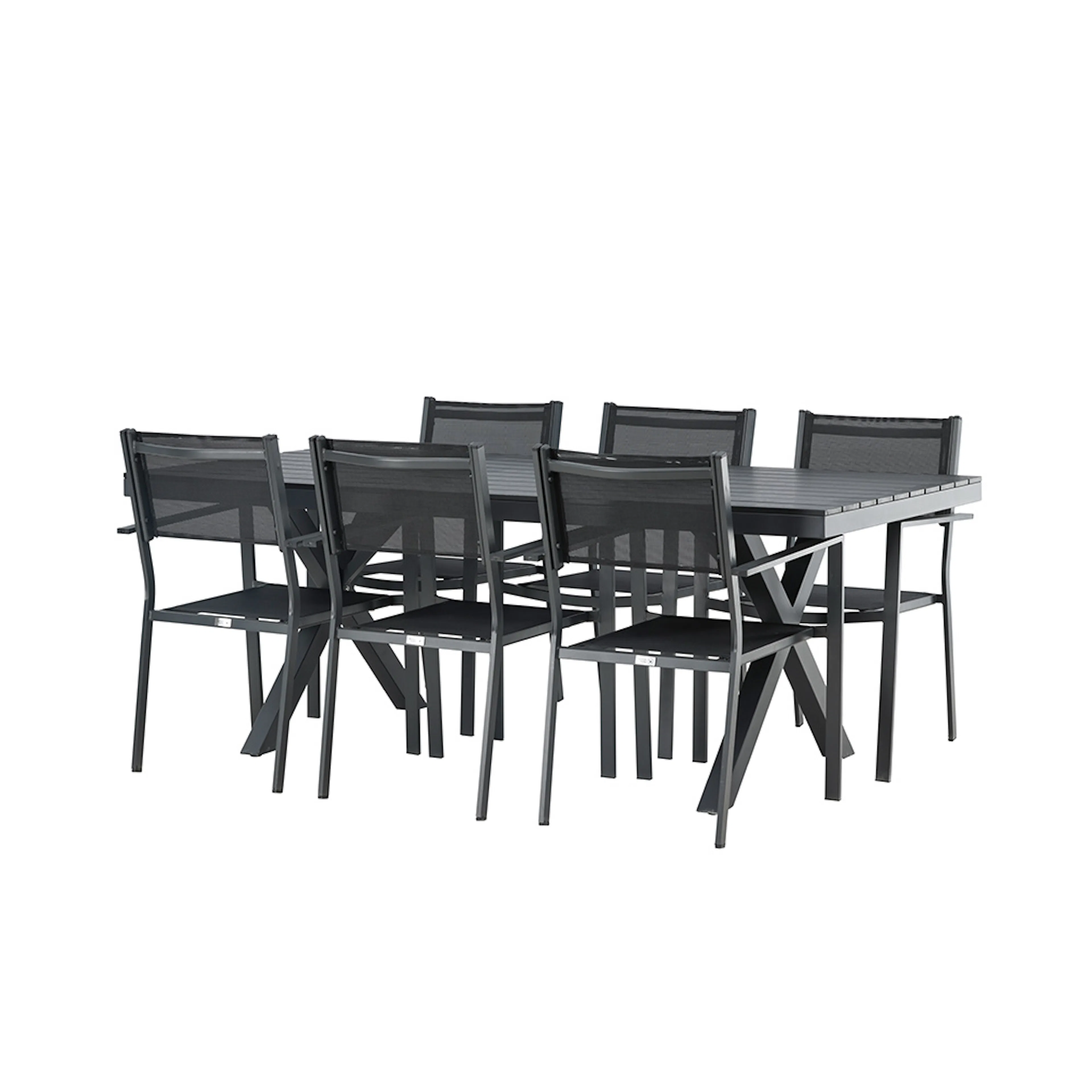 Matgrupp Venture Home Garcia Bord med 6 Copacabana Stolar