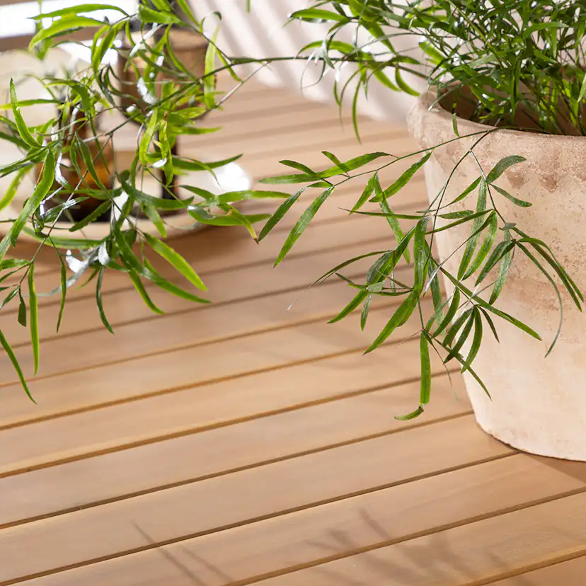 Matgrupp Venture Home Holmbeck Bord med 6 Copacabana Stolar