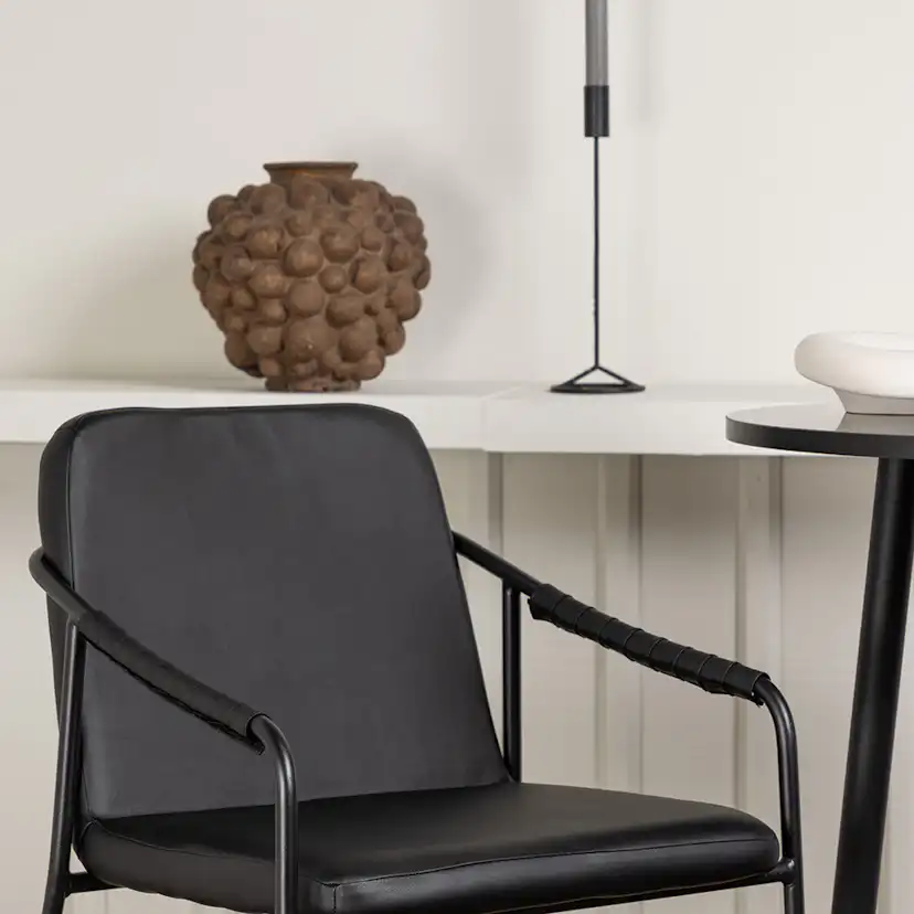 Matgrupp Venture Home Plaza Ø60 cm med 2 st Bella stolar