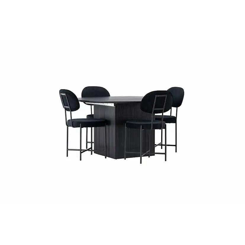 Matgrupp Venture Home Matilda med 4 Stella Stolar