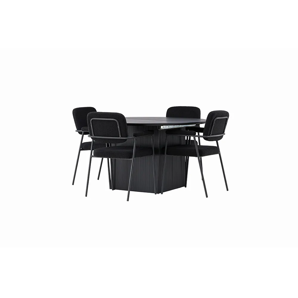 Matgrupp Venture Home Matilda med 4 Yesterday Stolar