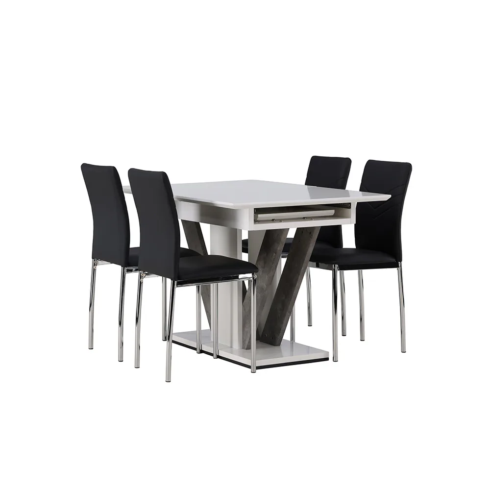 Matgrupp Venture Home Disa med 4 Lily Stolar