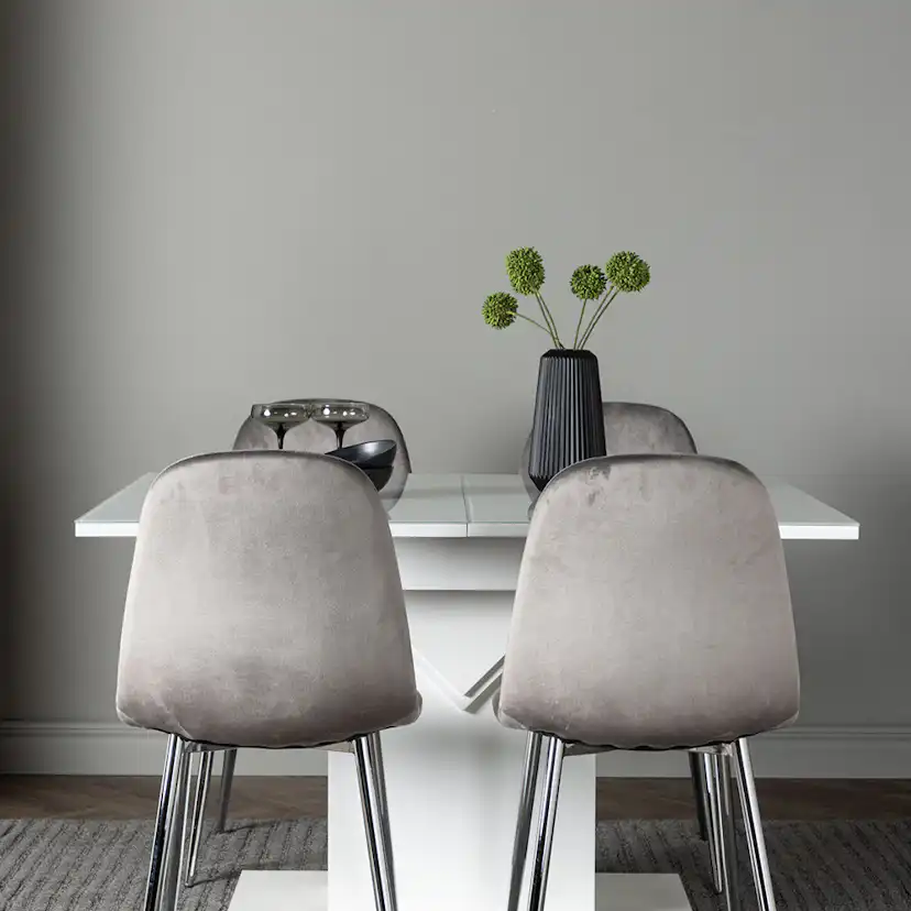 Matgrupp Venture Home Pluto med 4 Eva Stolar