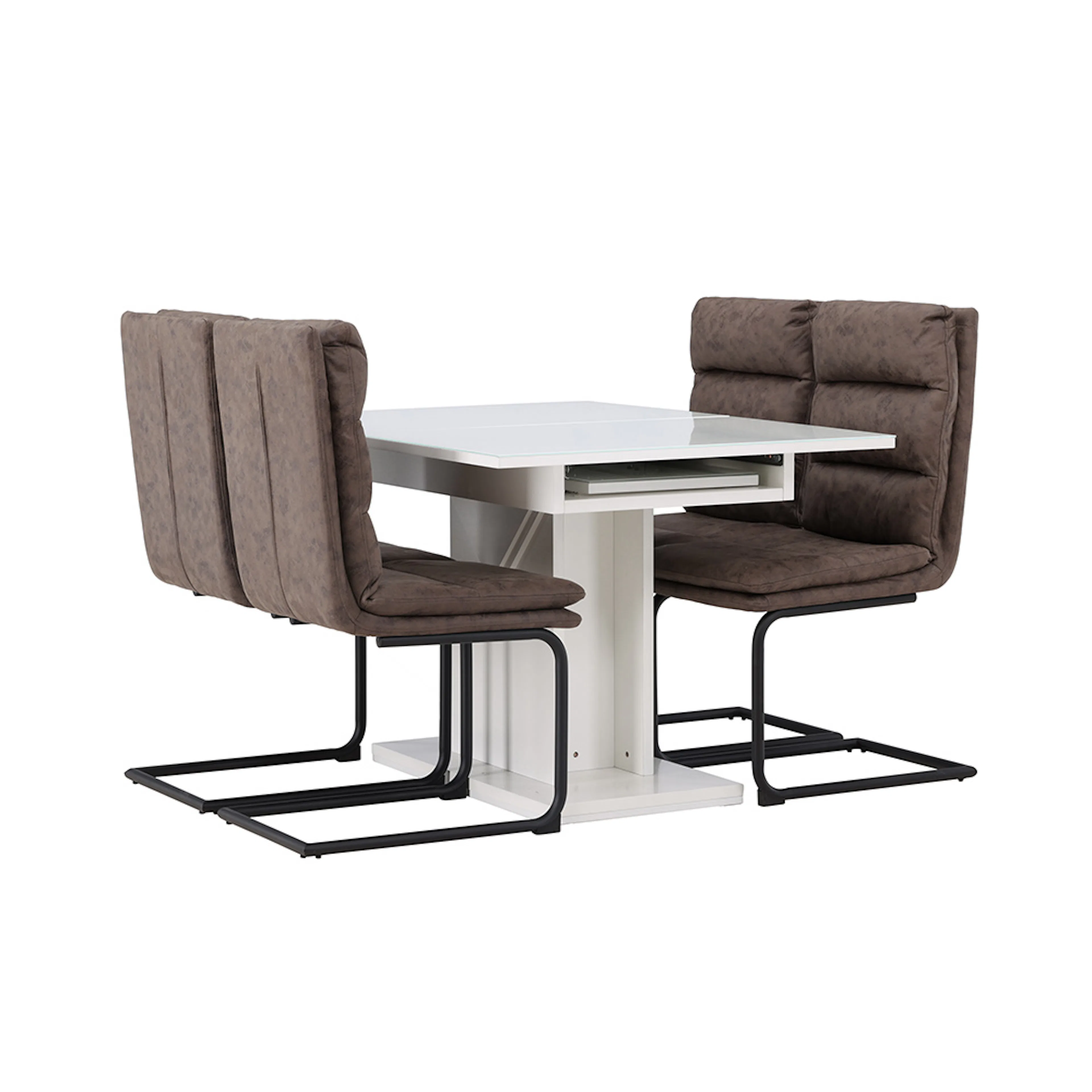 Matgrupp Venture Home Pluto med 4 Zizo Stolar